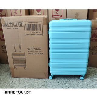 Tourist 3 Piece Luggage Set, Combination Lock, Durable Hard Shell With 360° Silent Wheels
