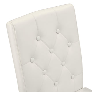 Dining Chairs With Ergonomic Buckle Backrest For Home