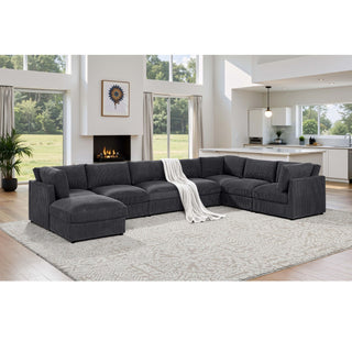 Modern Reversible Modular Sectional