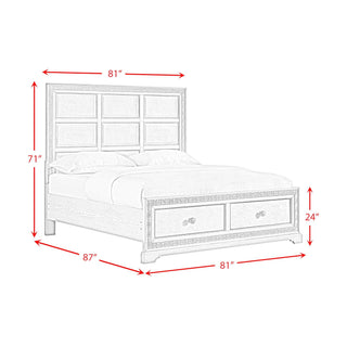 Romilly - Storage Bed