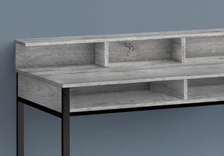 Computer Desk For Home Office, Standing, Storage Shelves, Laptop, Contemporary & Modern