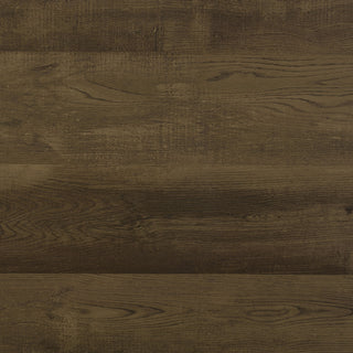 Burkhart - Round Height Bistro Bar Table - Brown Oak