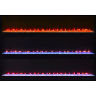 TV Stand Fireplace Console With Bluetooth Speaker