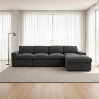 Modular Sectional Sofa, Reversible Set