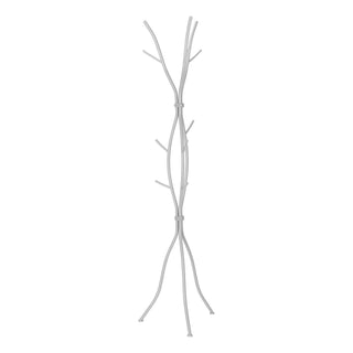 Coat Rack, Hall Tree, Free Standing, 11 Hooks, Entryway, Contemporary & Modern