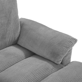 Modern U - Shaped Sectional Sofa With Storage Ottomans, USB Ports, And Cup Holders