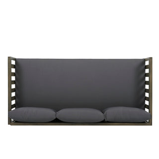 Claremont - 3 Seater Daybed Teak Acacia Wood Water Resistant Cushions