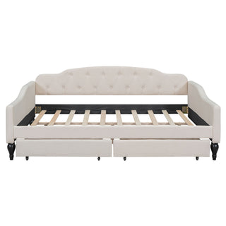 Upholstered Tufted Daybed