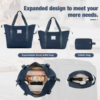 Softside Luggage Expandable Set & Duffel Bag Upright Spinner