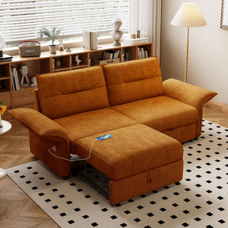 Sofa Bed With Convertible Design, Living Room Furniture