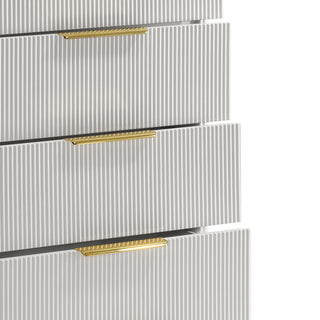 Giovanni - 5 Drawer Chest - White