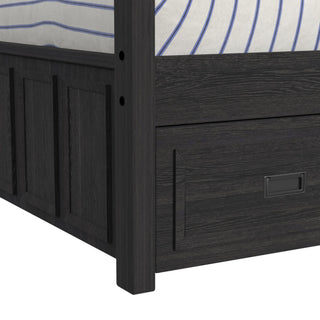 Hampton Kids - Bunk With Ladder And Trundle Bedroom Set
