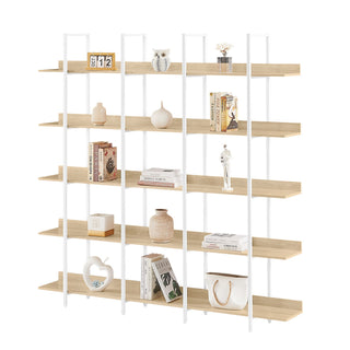 Vintage Industrial 5 Tier Bookcase