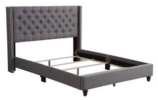 Nailhead Bed Transitional Vibrant