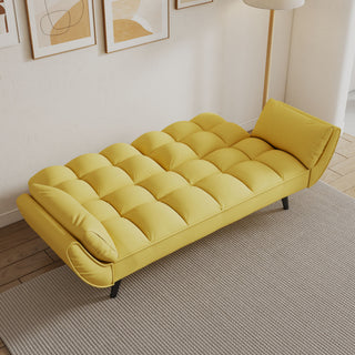 Sofa Soft Two Armrests Throw Pillow Pillow Comfortable Fit Apartment Bedroom Small Space