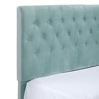 Transitional Upholstered Bed