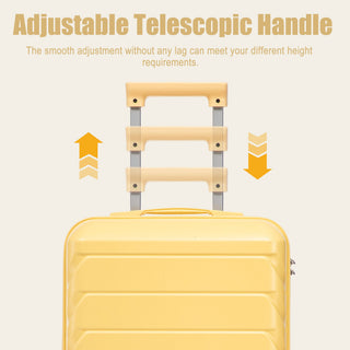 Hard Shell Travel Luggage With Scratch Resistant Surface