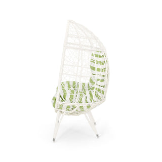 Cosmos - Round Hammered Iron Teardrop Chair