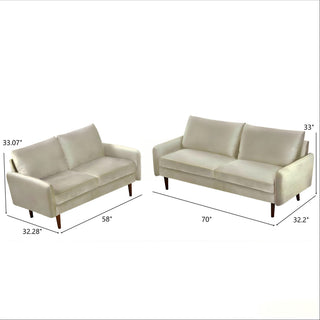 Kent - Sofa & Loveseat Set