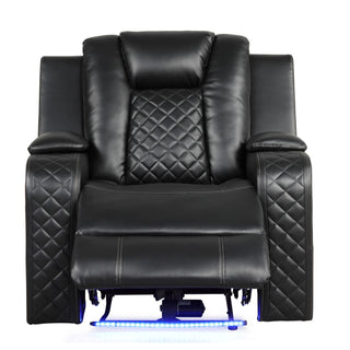 Benz - Power Recliner Set With LED Lighting And USB Charging