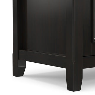 Amherst - Low TV Media Stand - Hickory Brown