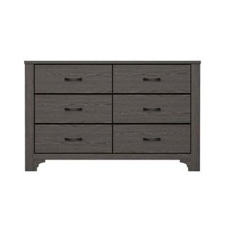 6 Drawer Dresser - Brown