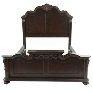 Bed With Carved Details