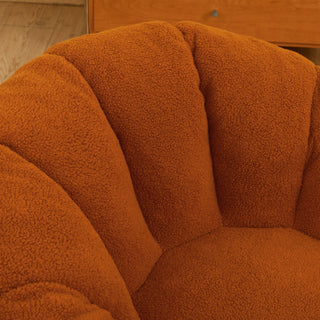 Bean Bag Chair, Lazy Sofa For Living Room - Orange