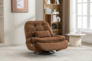 Power Recliner Swivel Glider USB Charger With tooth Music Player, Sleep, Working, Game And Leisure