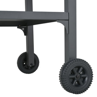 Foldable Outdoor Kitchen Cart With Storage For Patio