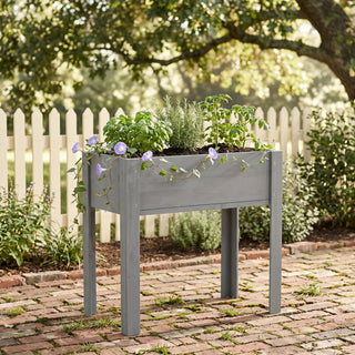 Raised Garden Bed With Legs, Elevated Planter Box For Outdoor Plants