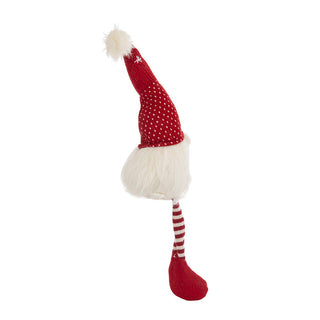 Christmas Gnomes Decorations, Christmas Table Home Ornaments For Holiday Party Gifts (Set of 2) - White / Red
