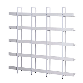 Vintage Industrial 5 Tier Open Bookcase