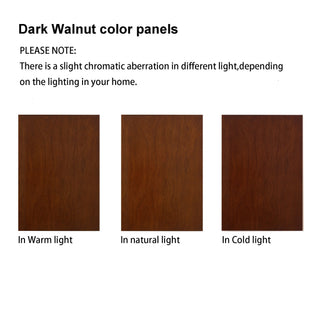Corner Curio Cabinet With Lights, Adjustable Tempered Glass Shelves, Mirrored Back, Display Cabinet (E26 Light Bulb Not Included) - Walnut