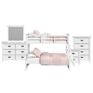 Hampton Kids - Bunk With Ladder Bedroom Set