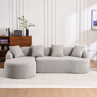 Combined Sofa With 4 Pillows