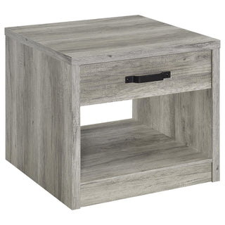 Nuberg - 1 Drawer Table - Gray