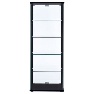 Hyacinth - 4 Shelf Curio Cabinet