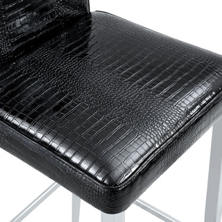 Bar Chairs & Crystal Clasp Design (Set of 2)