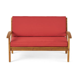 Outdoor Chat Set With Coffee Table And Loveseat