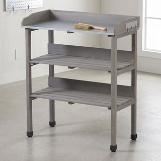 Outdoor Potting Table, 3 Tier Workbench