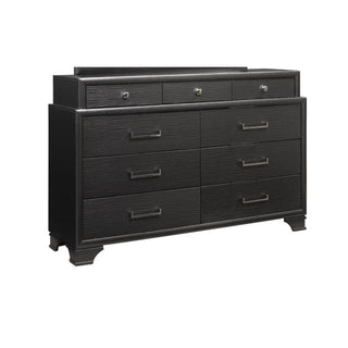 Civic - 5 Piece Storage Bedroom Set With Bookcase Headboard