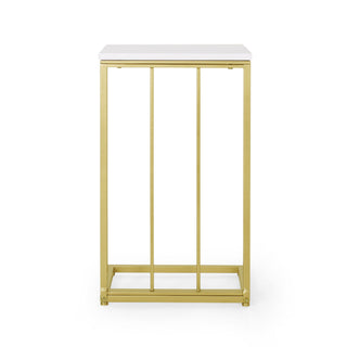 Modern Glam C - Shape End Table