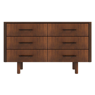 Logan - Dresser With 6 Drawers - Brown