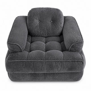 Convertible 2 In 1 Armrest Sofa For Bedroom