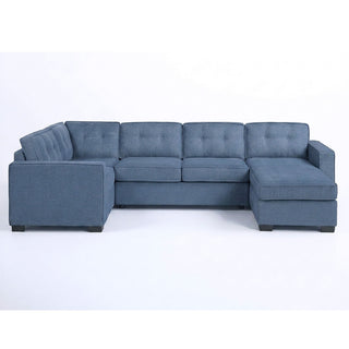Reversible Chaise U - Sectional Couch, Living Room 3 Piece Set