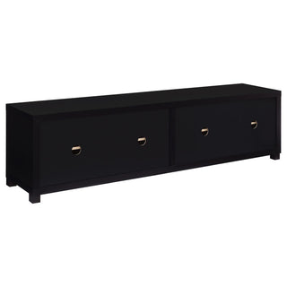 Arnaud - 4 Door TV Stand - Black