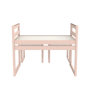 Signy - 3 Piece Activity Table Set - Pink / White