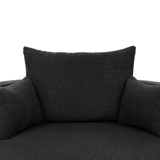 360° Swivel Chair Accent Barrel Chair With Removable Pillows