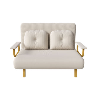 5 In 1 Convertible Sofa Bed For 2 With Adjustable Backrest